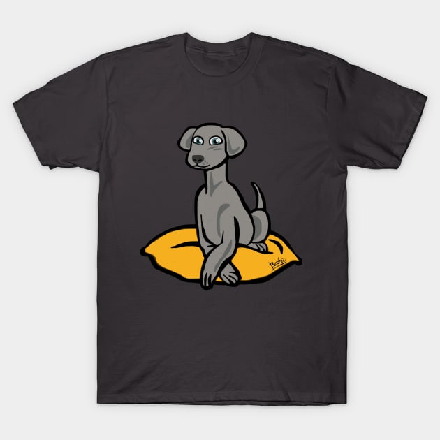 Weimaraner T-Shirt by BATKEI